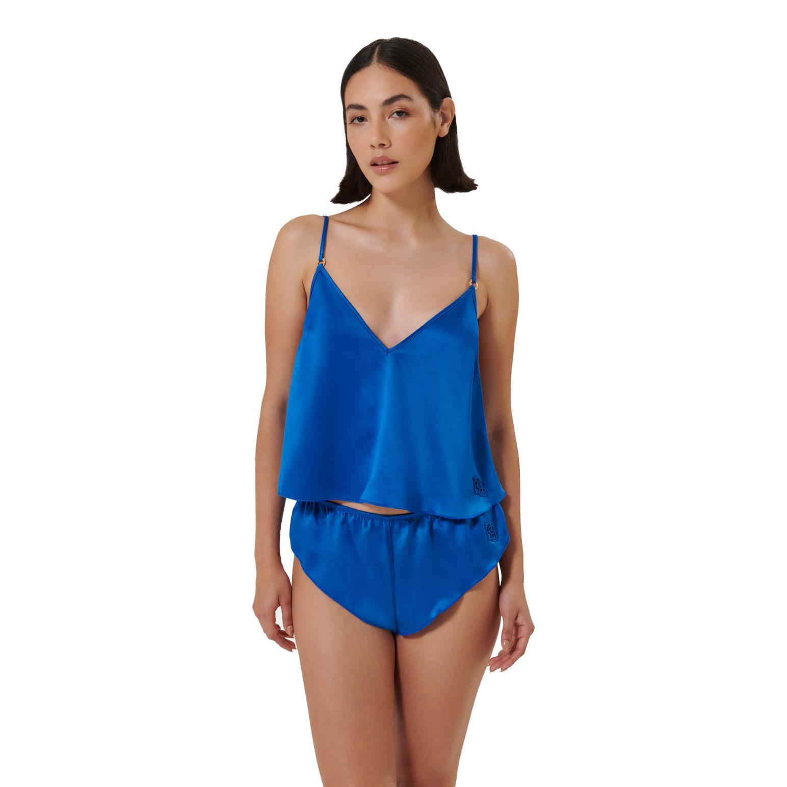 Bluebella Faye Luxury Satin Cami And Short Set